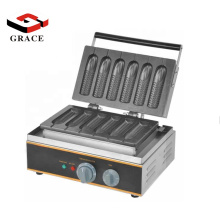 Customized non-stick commercial corn shaped muffins machine mini waffle making machine